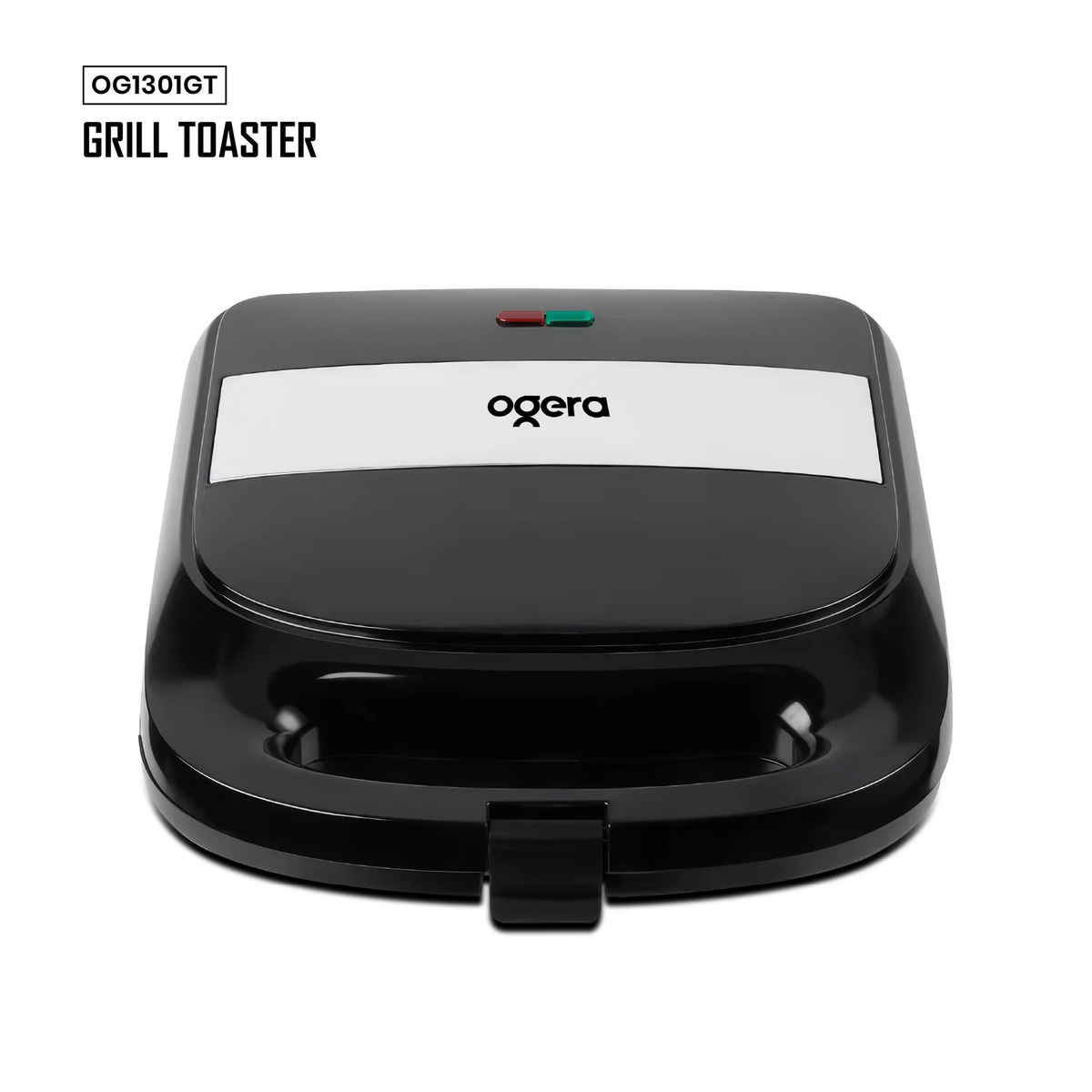 Ogera Grill Toaster 1400W Non-Stick Grill Plates 4-Slice Capacity OG1301GT