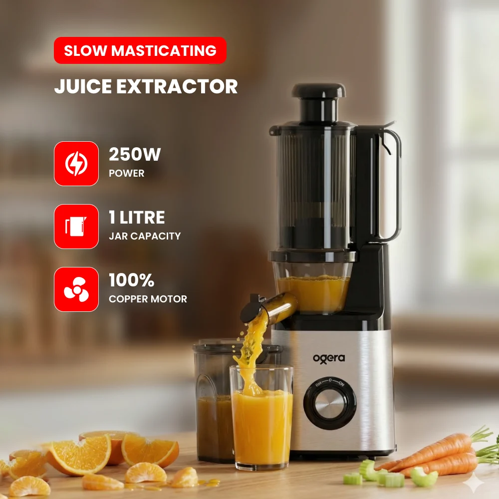 SLOW MASTICATING JUICE EXTRACTOR 1L-OG1601SJ