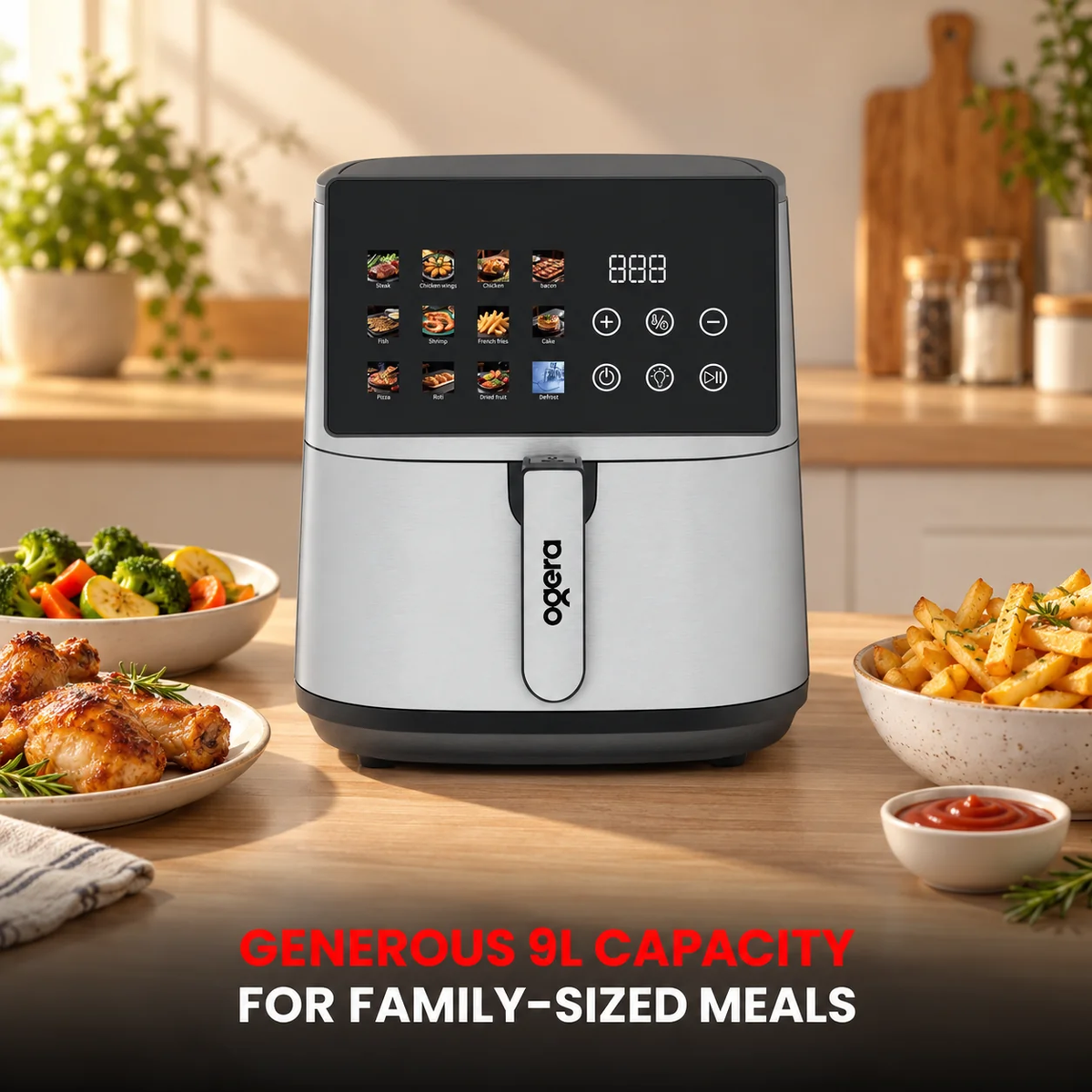 AIR FRYER DIGITAL OGERA OG8505AF 09L