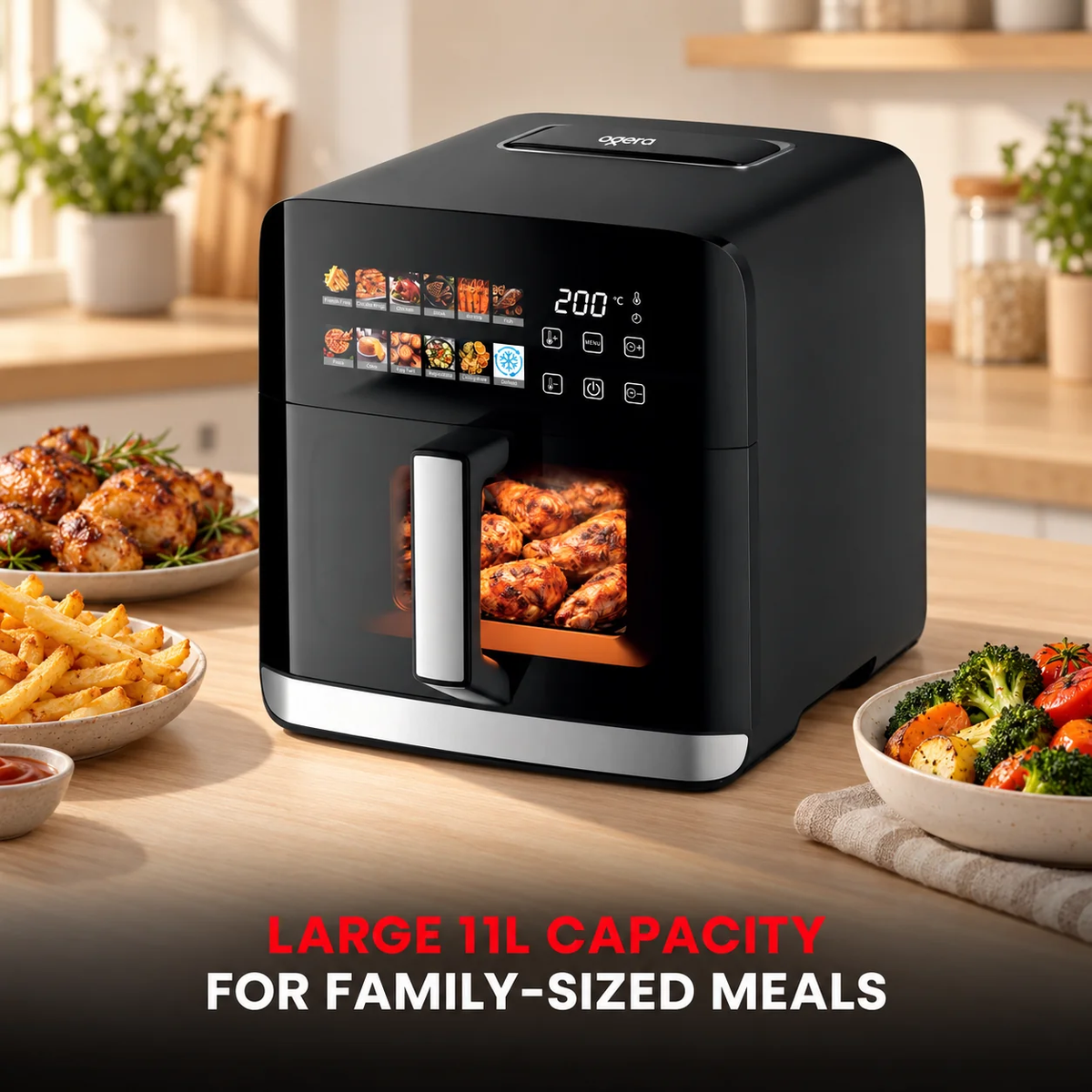 AIR FRYER DIGITAL OGERA  OG 8506AF 11L