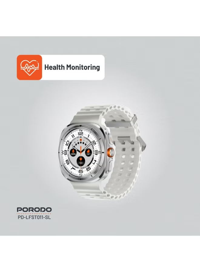 Porodo Voyager Amoled 1.43" Smart Watch 34mm