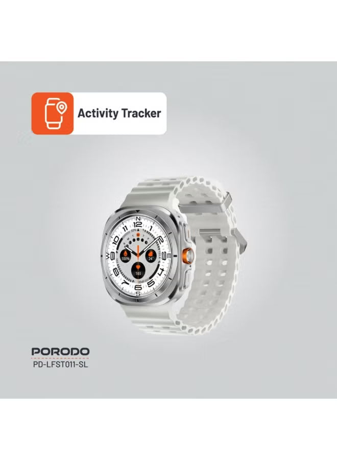Porodo Voyager Amoled 1.43" Smart Watch 34mm