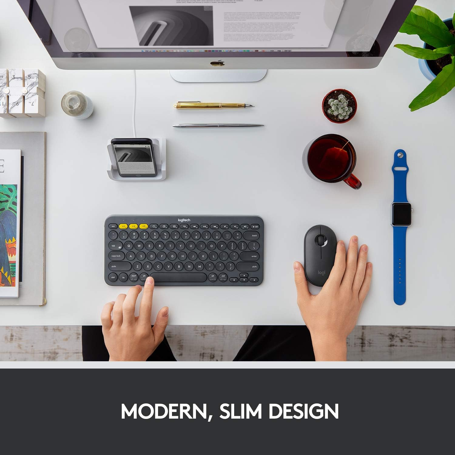 Logitech Pebble M350 Wireless Mouse Black