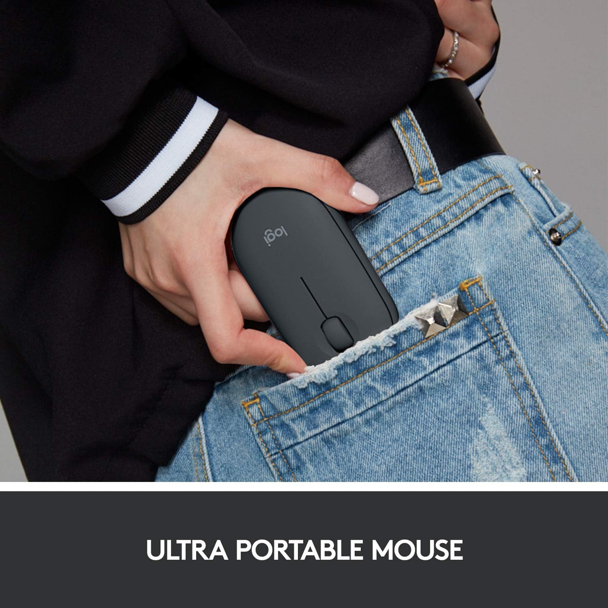 Logitech Pebble M350 Wireless Mouse Black
