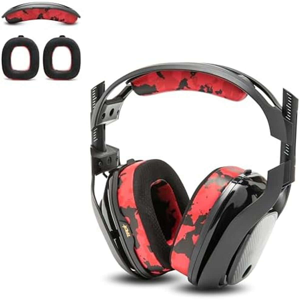 Logitech Astro A40 Mod Kit RED COLOUR