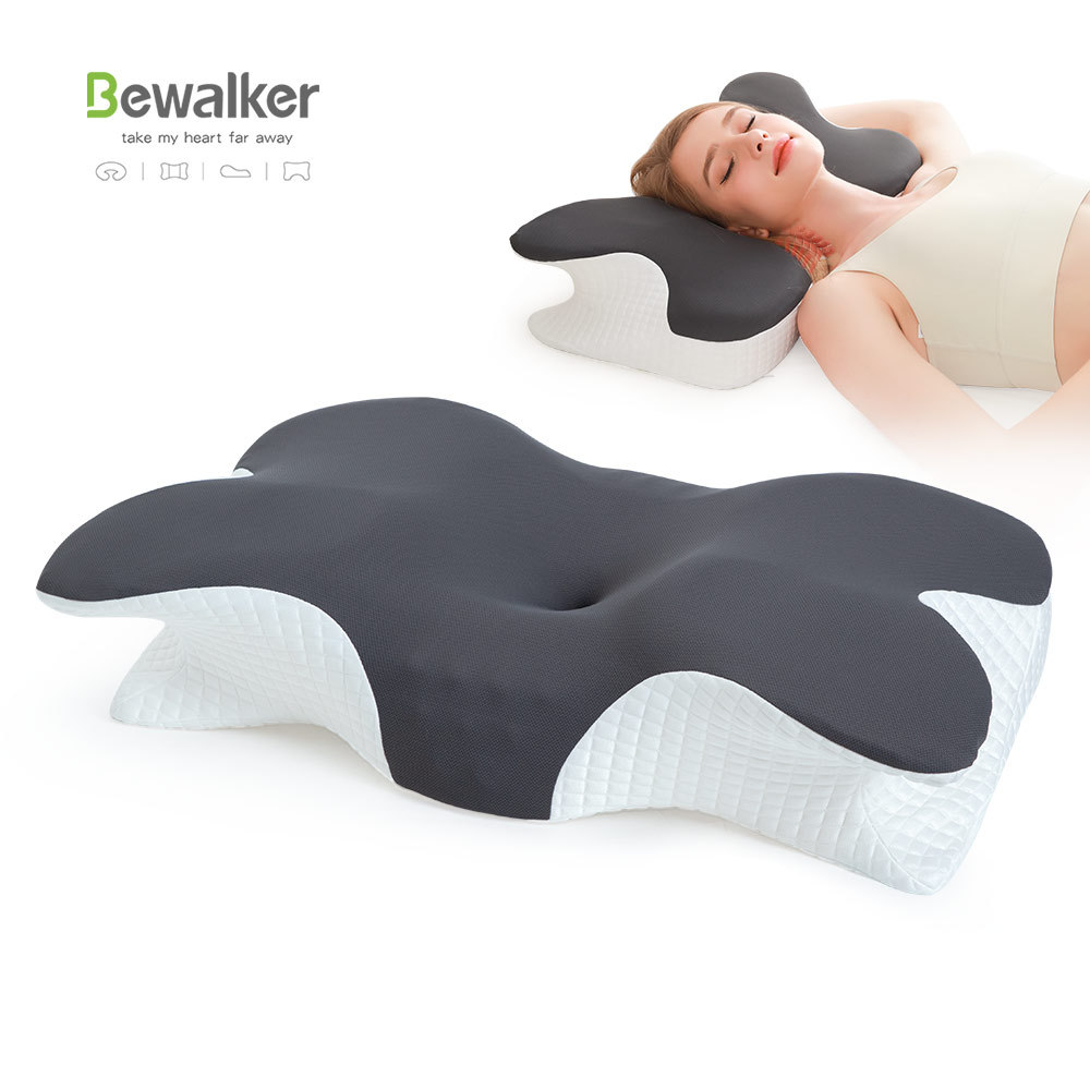 BEWALKER 6D PARYTIOTIONED MEMORY FOAM PILLOW