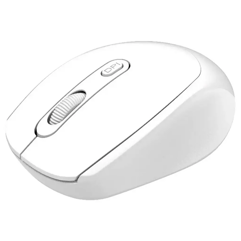 Porodo 2.4G+BT Dual Mode Rechargeable Mouse 300mAh battery Adjustable 800- 1600 DPI