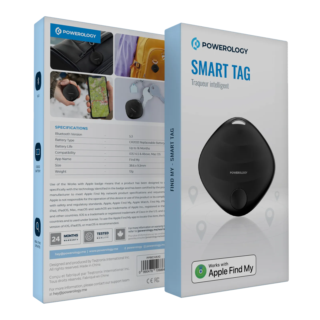 Powerology Smart Tag Accelerometer Built-in Speaker