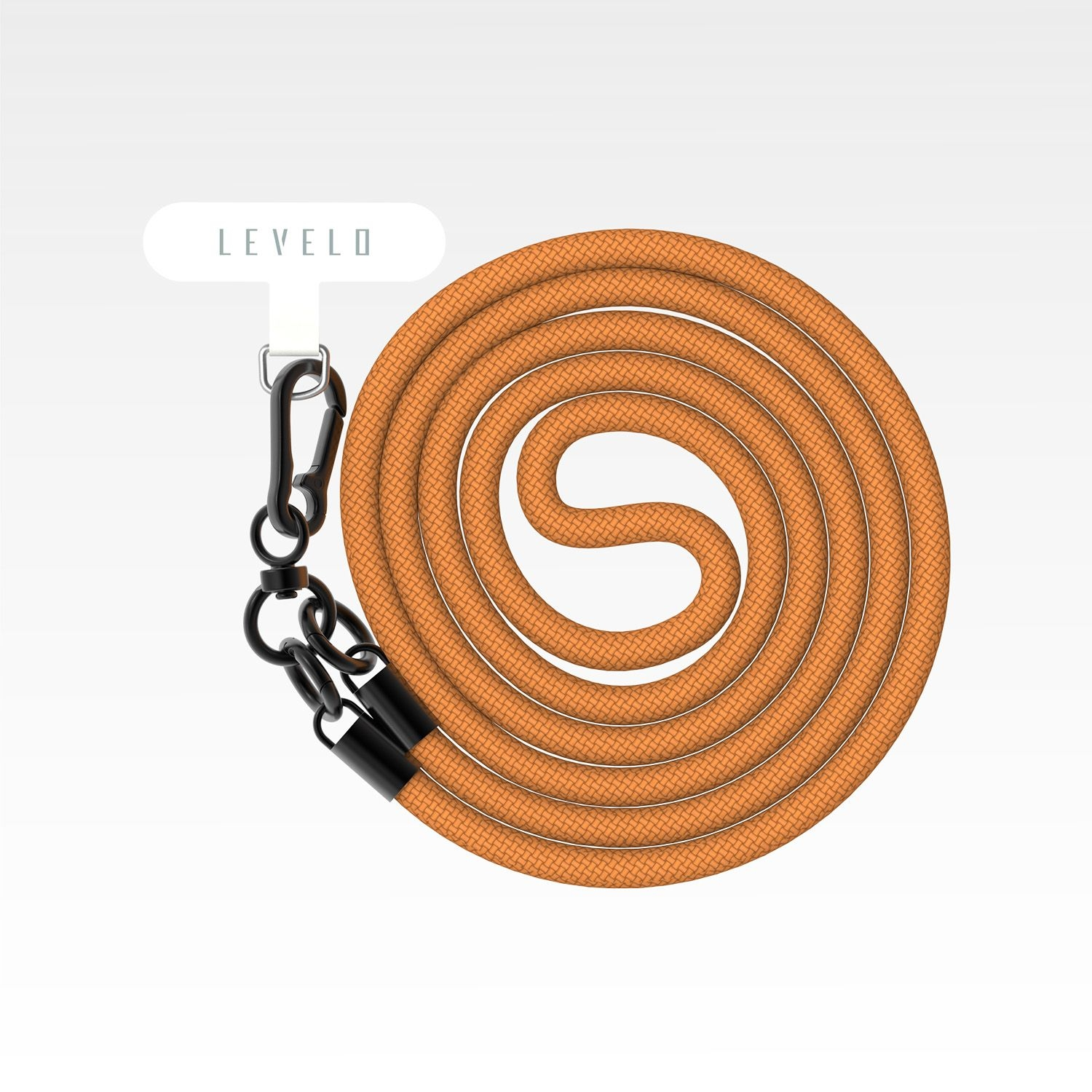Levelo Everly Phone Crossbody Lanyard  LVLEPCBLCORG