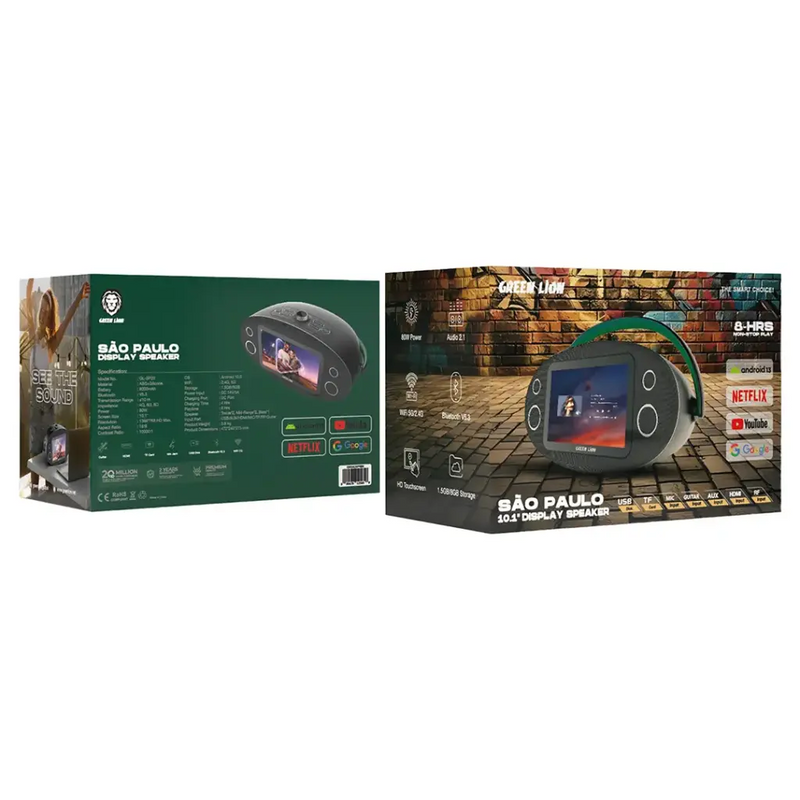 Green Lion Sao Paulo Display Speaker - Black