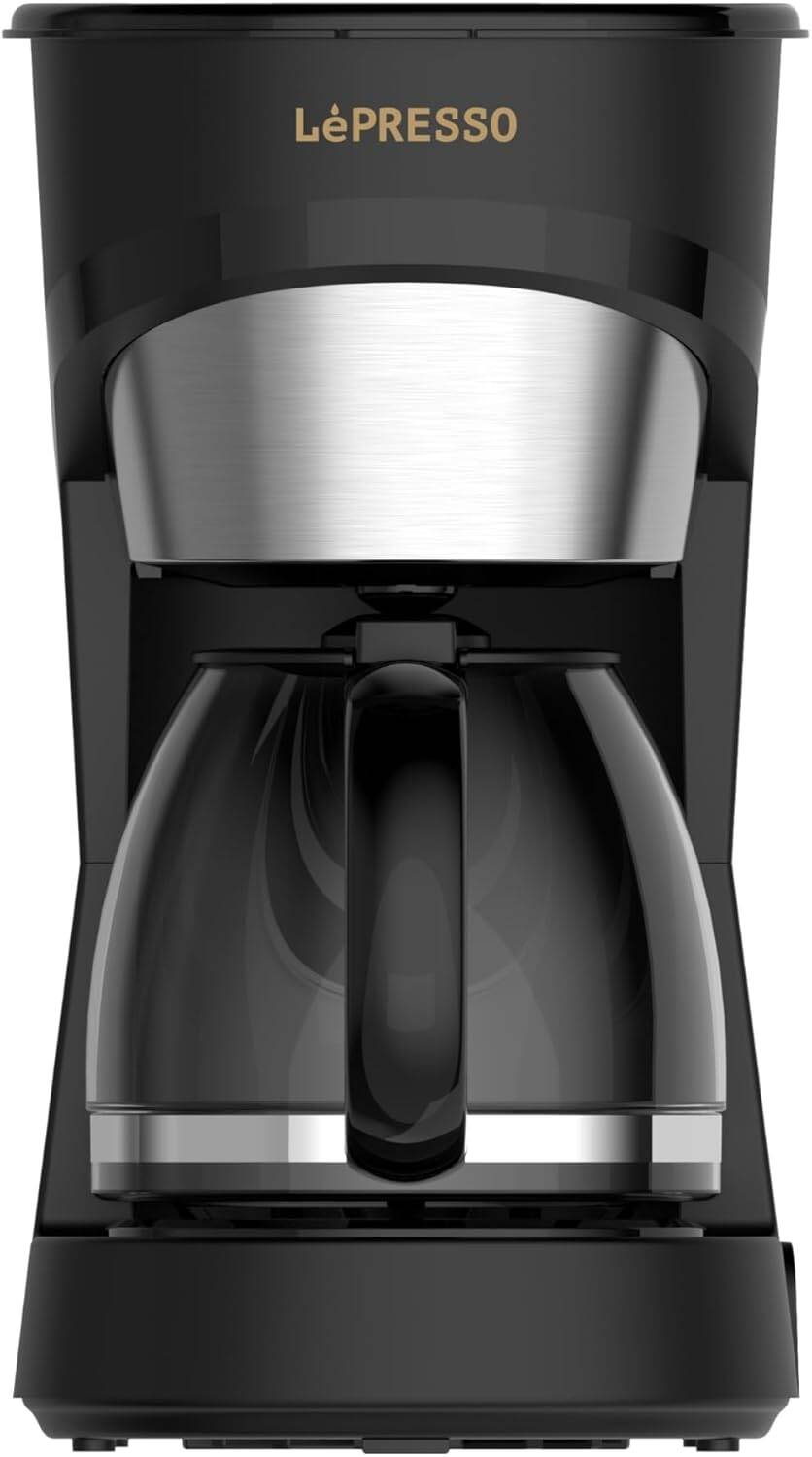 LePresso Drip Brew 900W Coffee Maker - Black