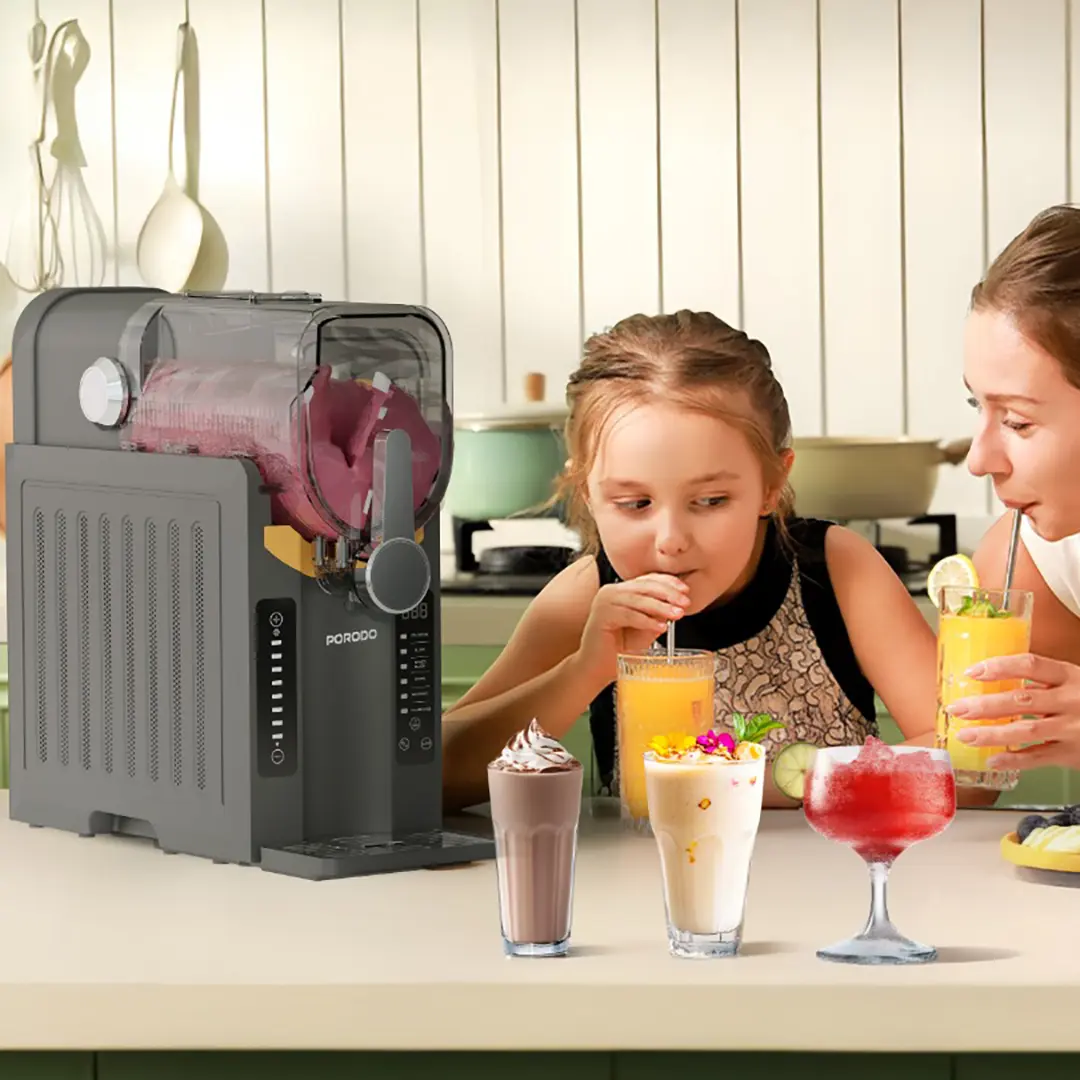 Porodo Lifestyle 200W Slushie and Frozen Drink Maker Machine