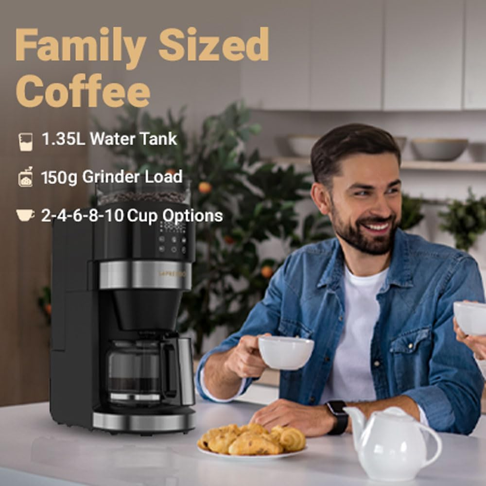 LePresso Drip Brew 900W Coffee Maker 1.35L - Black