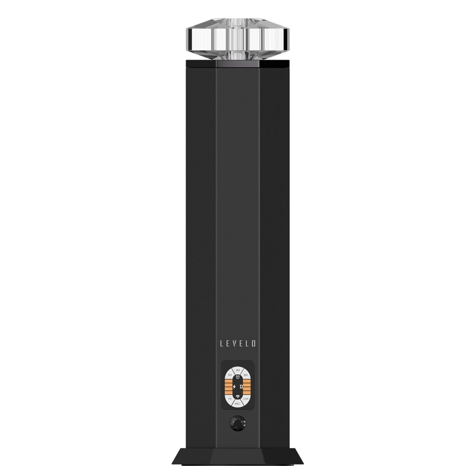 Levelo TowerHaze Crystal Waterless Portable 3600mAh Scent Diffuser - Metallic B lack