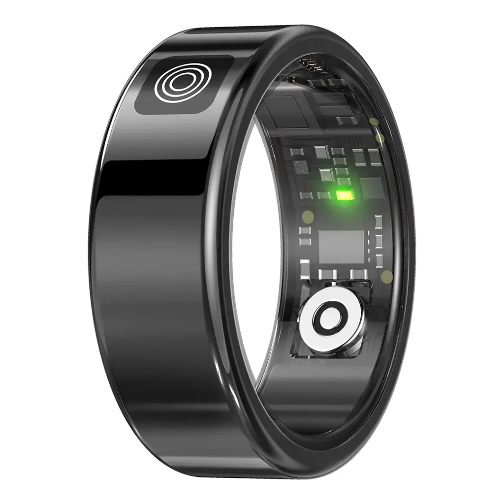 Porodo FitSync 10" Smart Ring with Digital Diplay - Silver