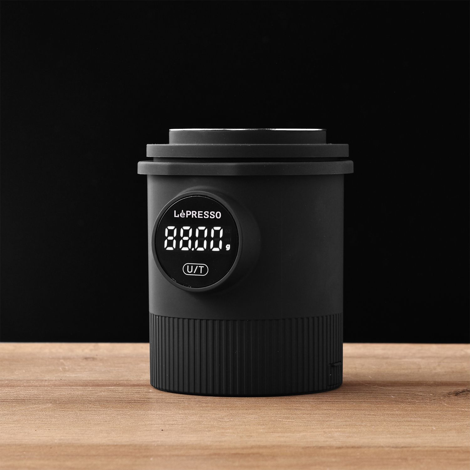 LePresso Barista Mate Dosing cup scale 850mAh rechargeable Suitable for 58mm  portafilter - Black