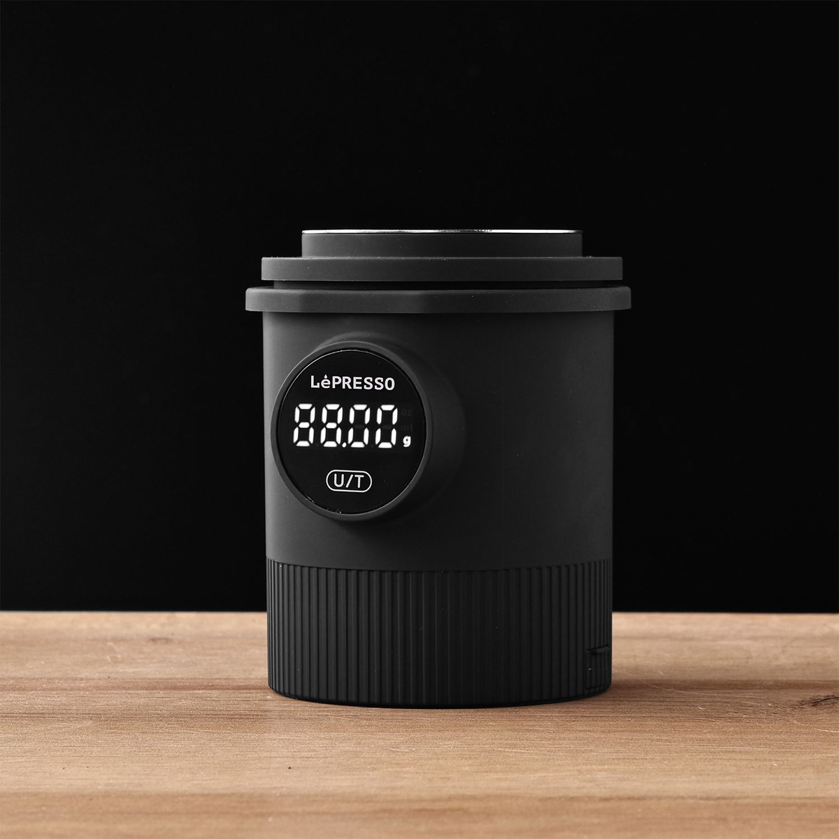 LePresso Barista Mate Dosing cup scale 850mAh rechargeable Suitable for 58mm  portafilter - Black
