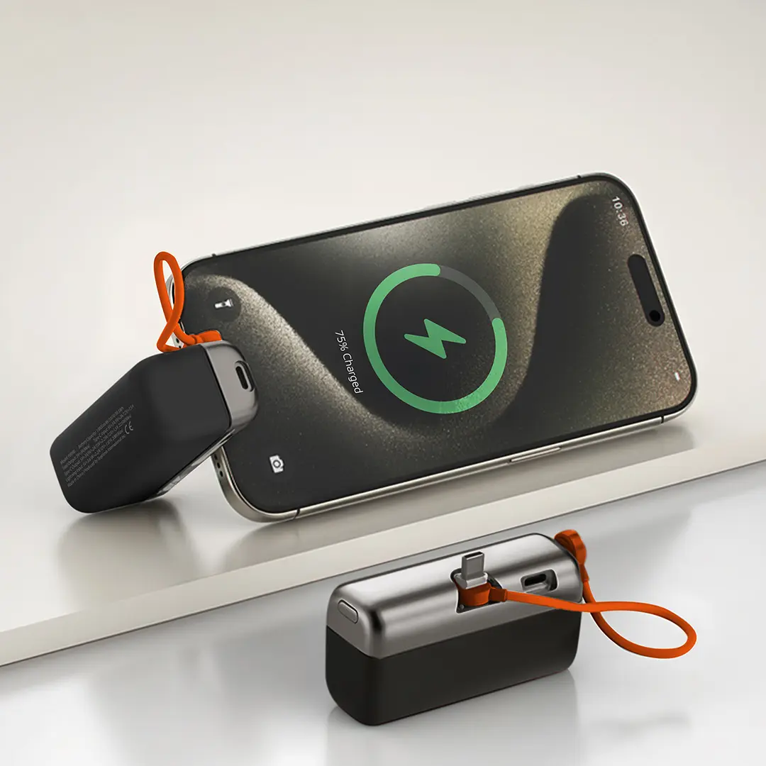 Porodo Pocket Volt Power Bank 10000mAh Type-C Input: 5V/3A 9V/2A 12V/1.5A