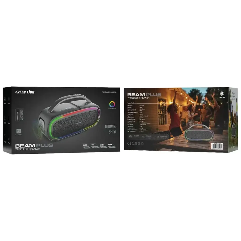 Green Lion Beam Plus Wireless Speaker
