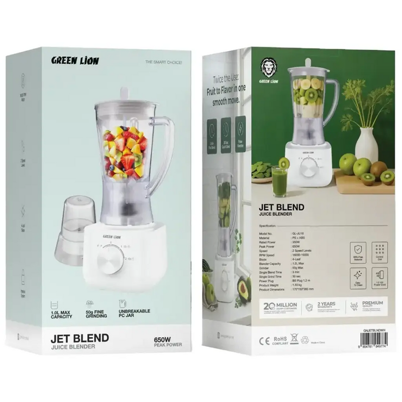 Green Lion Jet Blend Juice Blender 650W