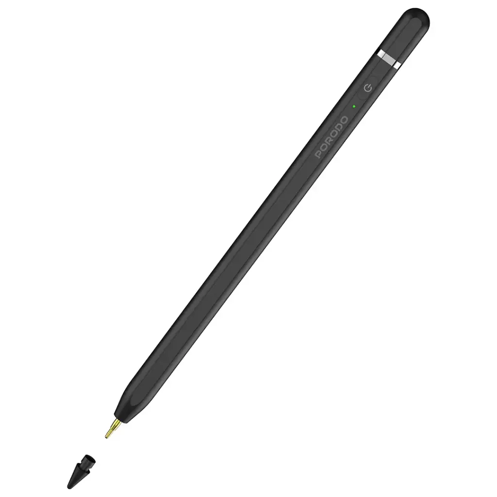 PORODO 130mAh STYLUS PEN WITH LITHIUM BATTERY AND TYPE C CHARGING