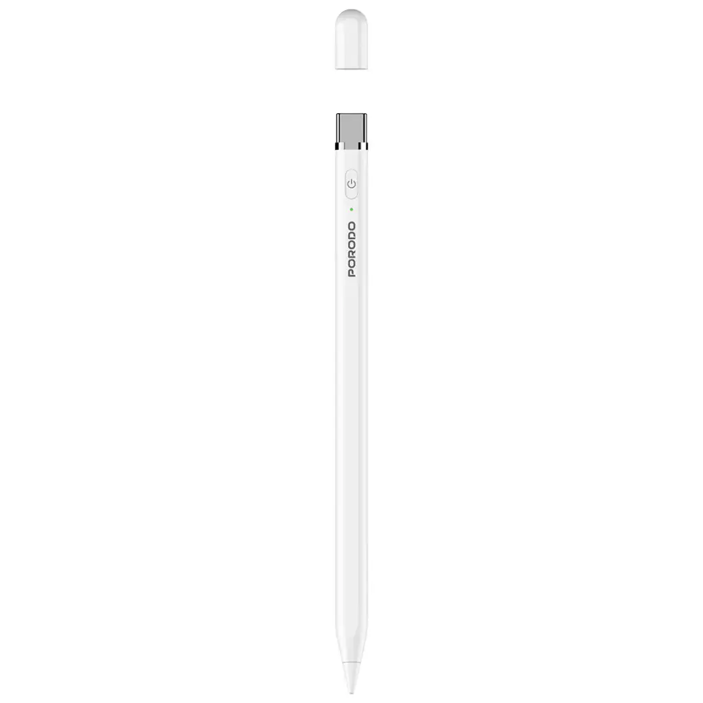 PORODO 130mAh STYLUS PEN WITH LITHIUM BATTERY AND TYPE C CHARGING