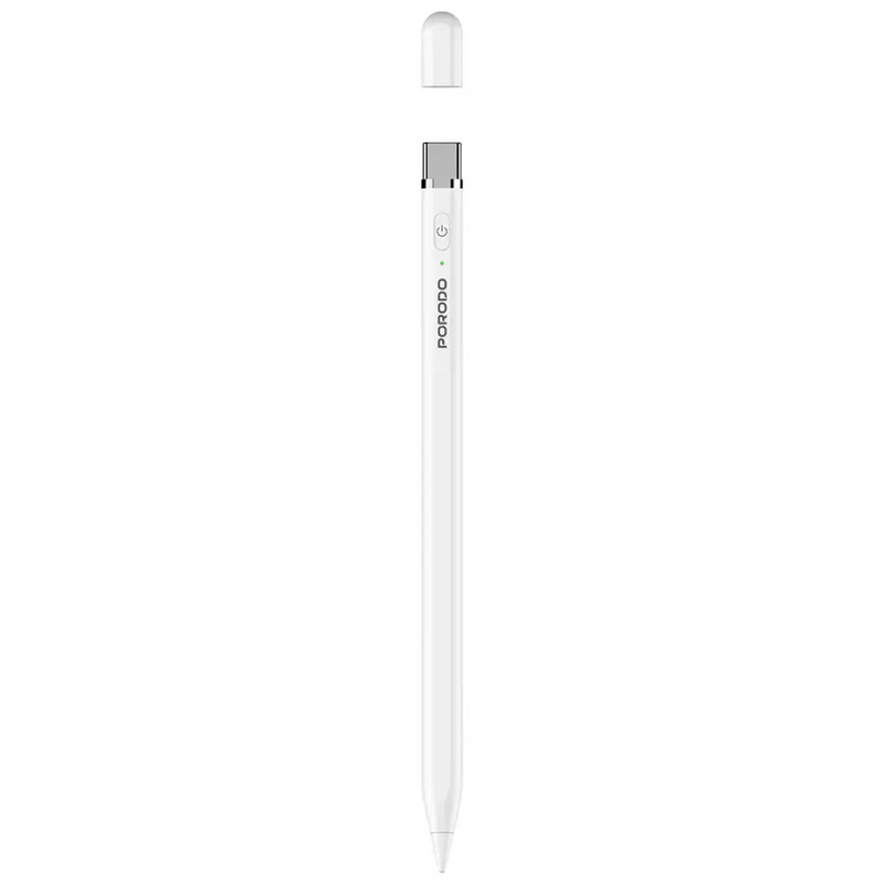 PORODO 130mAh STYLUS PEN WITH LITHIUM BATTERY AND TYPE C CHARGING