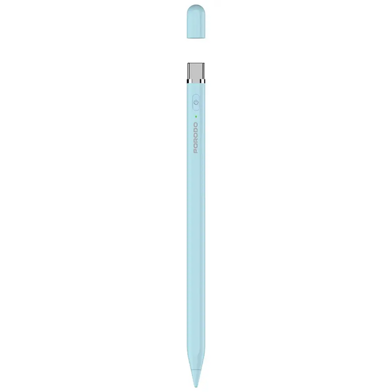 PORODO 130mAh STYLUS PEN WITH LITHIUM BATTERY AND TYPE C CHARGING