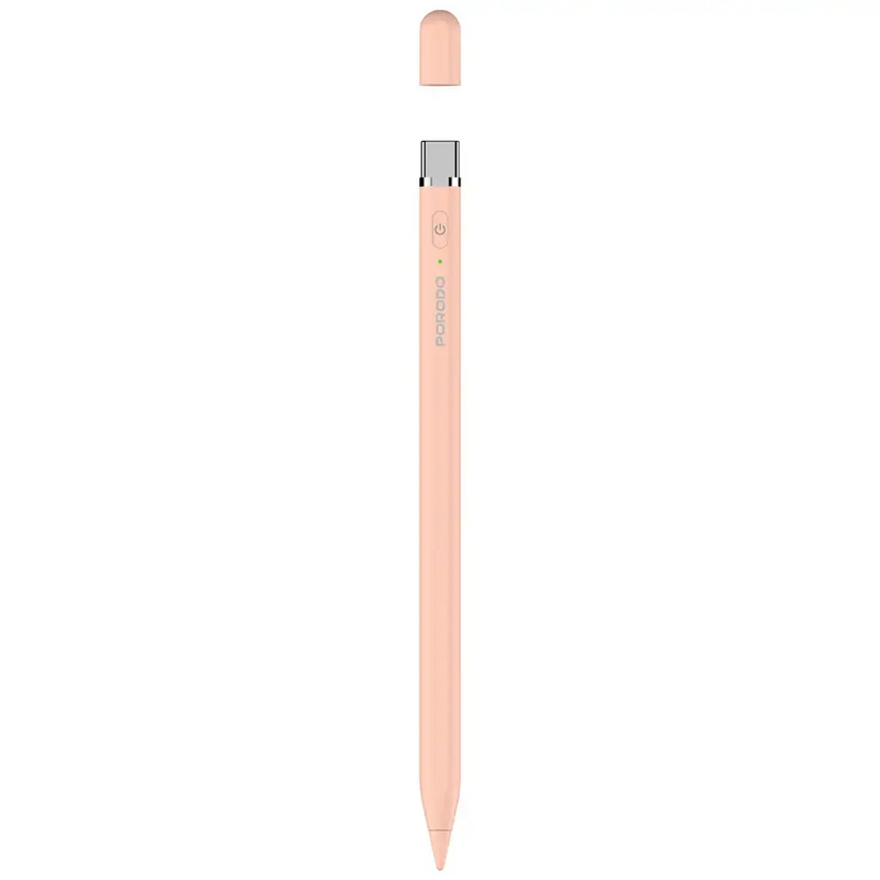 PORODO 130mAh STYLUS PEN WITH LITHIUM BATTERY AND TYPE C CHARGING