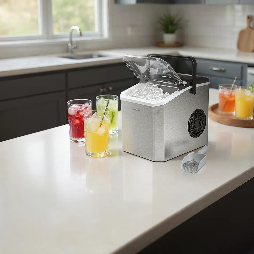 Green Lion Instant Ice Mate Ice Maker 1.5L - Gray
