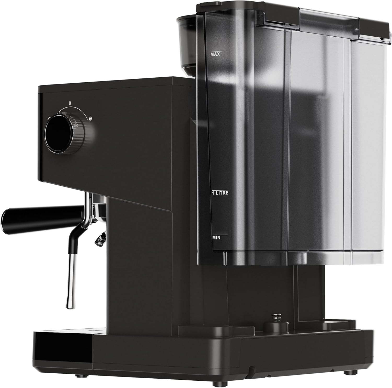 LePresso Maestro Semi-Automatic Coffee Machine Smart Tamping System - Black