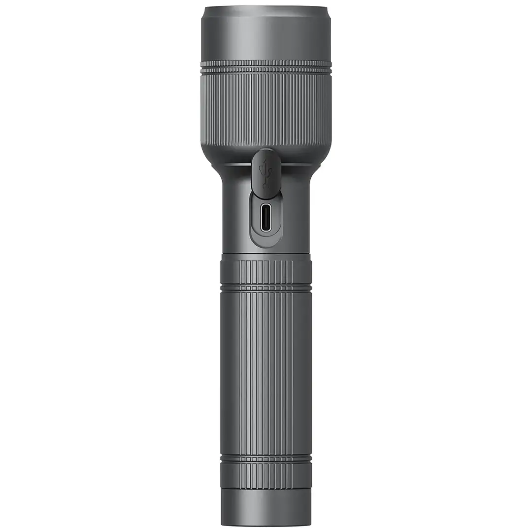 Porodo LumaLite 30W Led Waterproof Flashlight 8000mAh Battery - Gray
