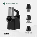 Green Lion Salad Maker - Slicing, Chopping, Shredding - Black