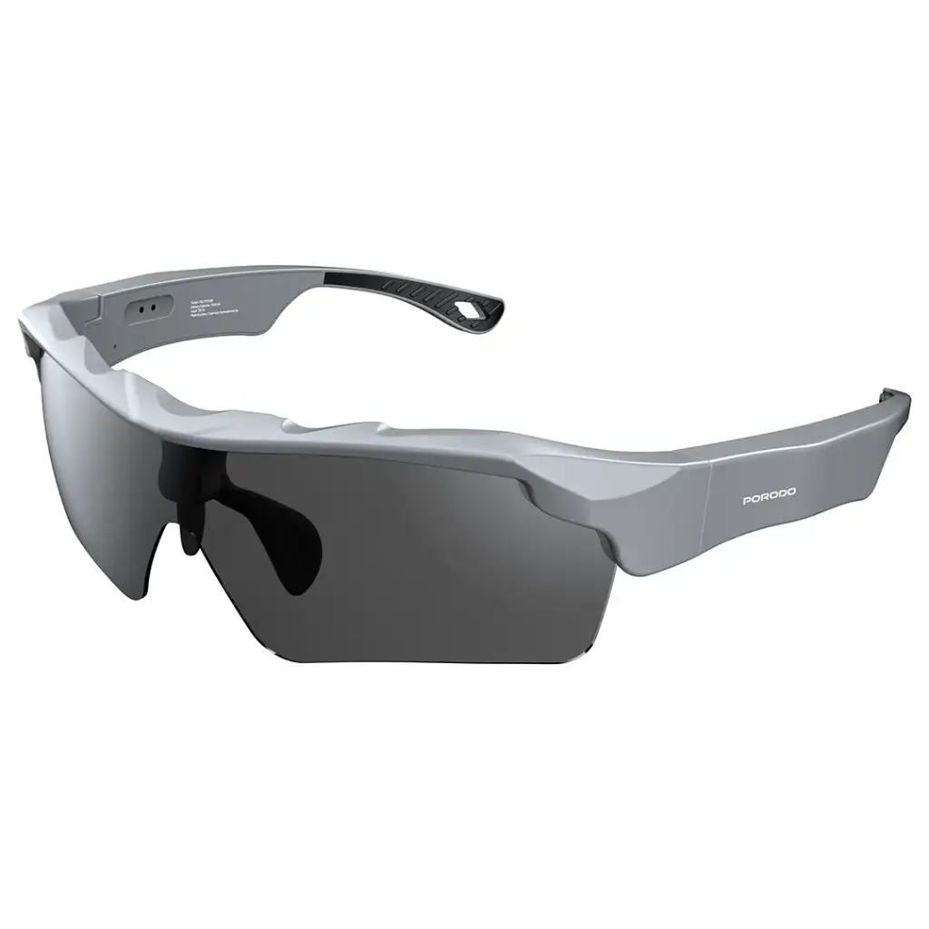 Porodo Dynamiq Lifestyle Bluetooth Smart Glass - Gray & Black