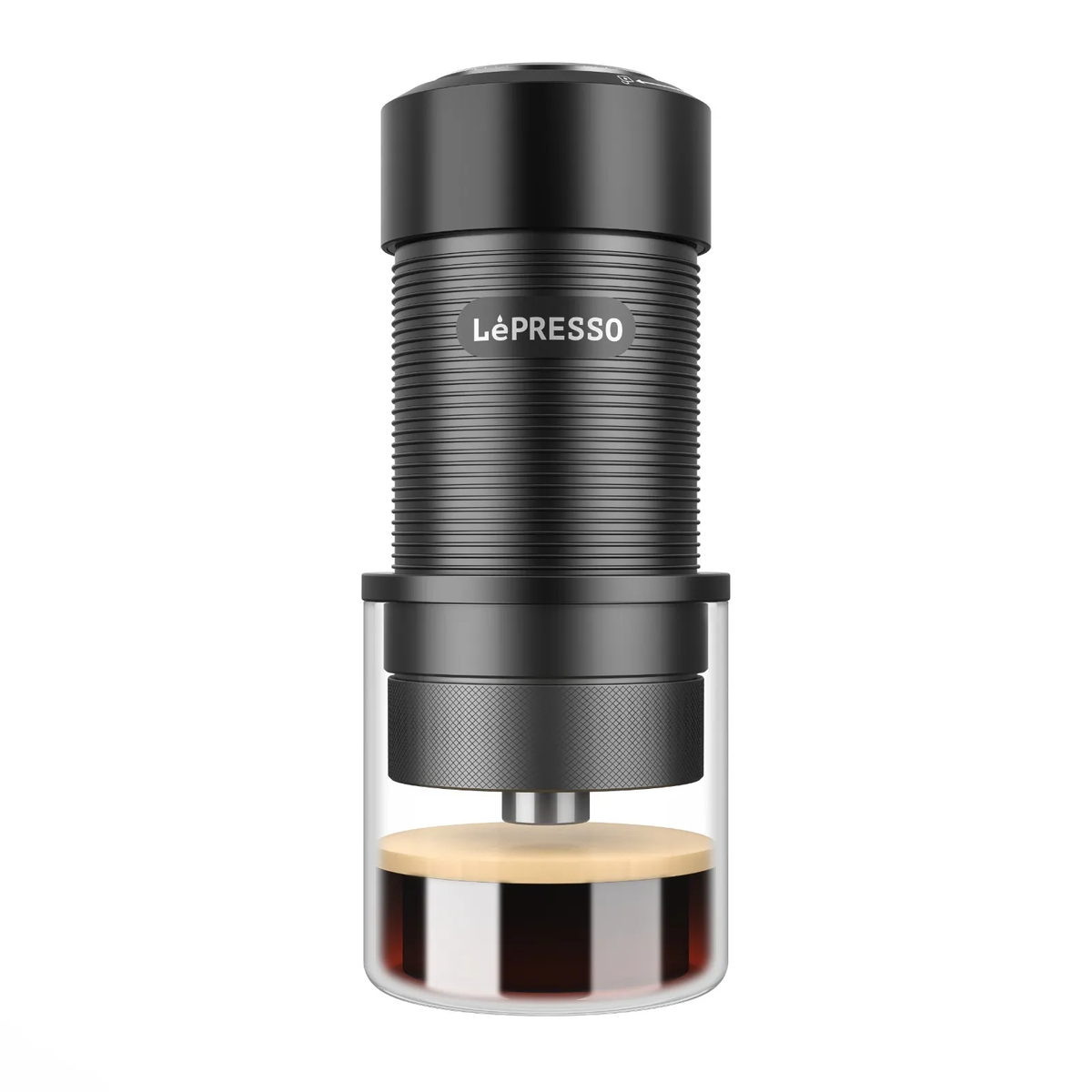 Lepresso Pressione 9-Bar Hand Press Coffee Maker with Aluminium Alloy+304 Stainless Steel