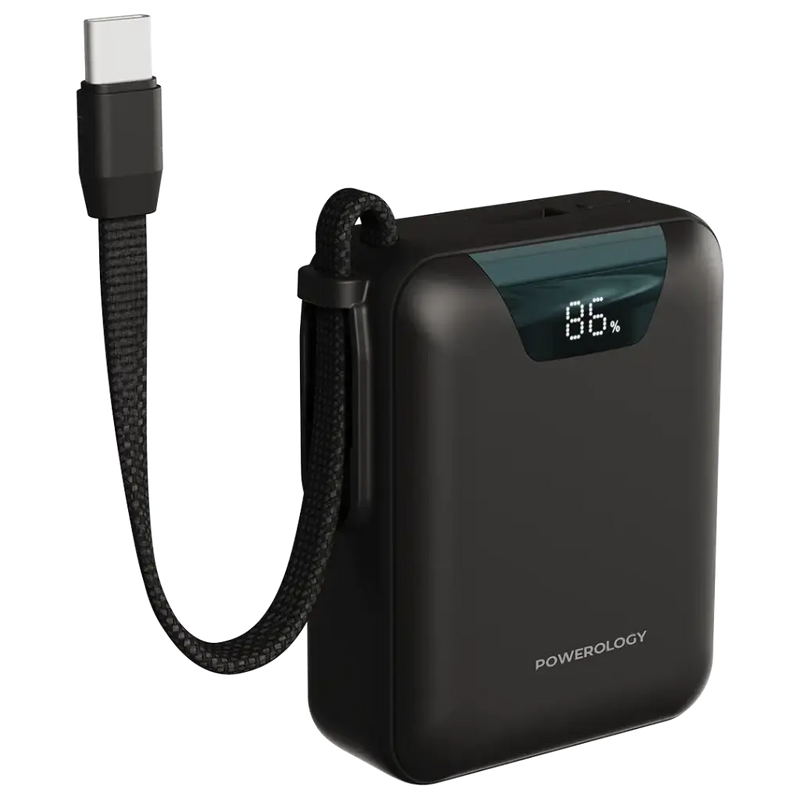 Powerology York Power Bank 10000mAh - Black