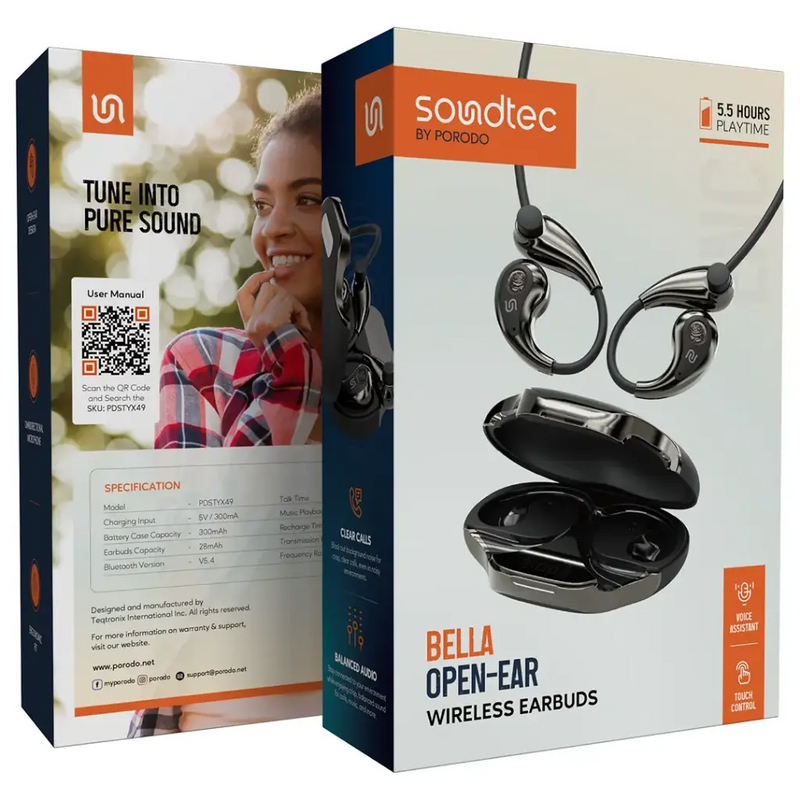 Porodo Bella TWS Earbuds with Titanium Drivers