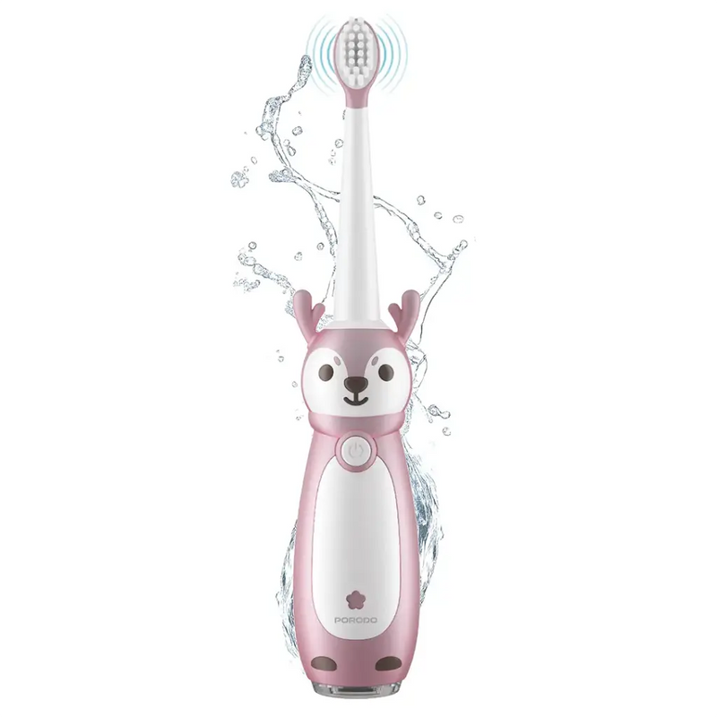Porodo Kids Electric Toothbrush – Sonic Rechargeable Toothbrush for Children