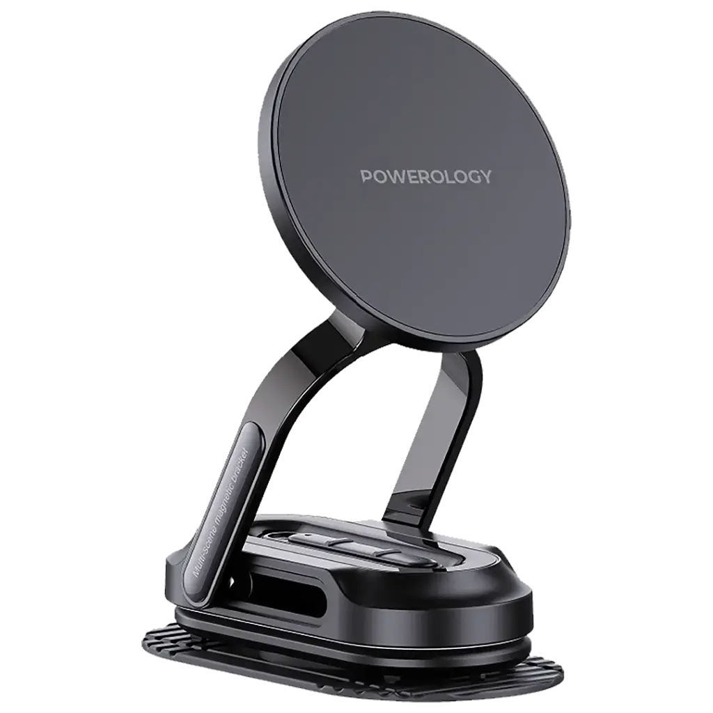 Powerology FlexiMount Magsafe Car Holder - Black