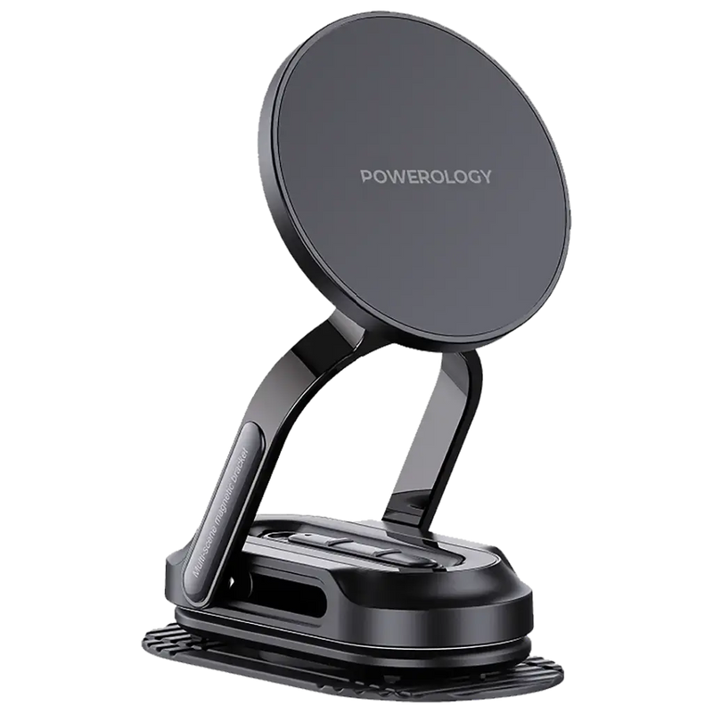 Powerology FlexiMount Magsafe Car Holder - Black