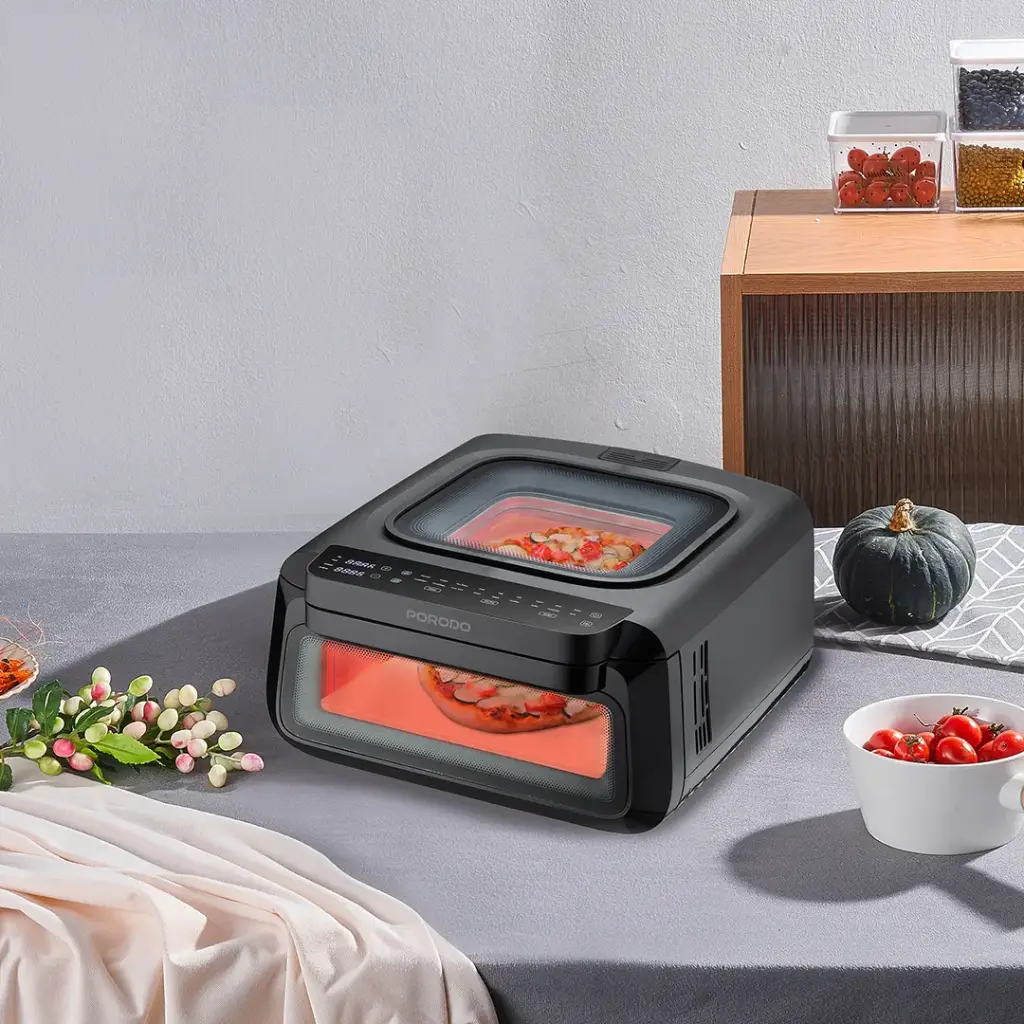 Porodo Lifestyle Crisp Cook 3-in-1 13L Pizza Air Fryer Oven