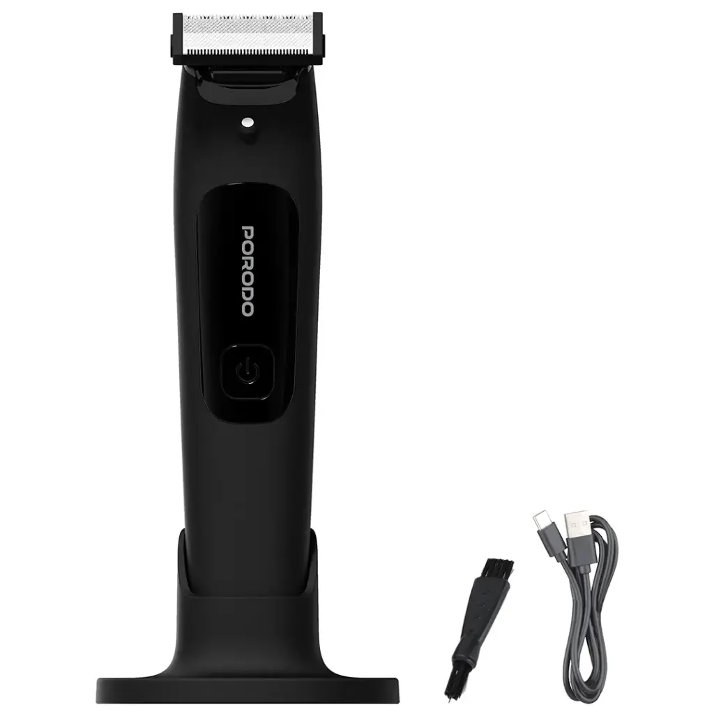 Porodo Lifestyle PDLFST8307BK Cordless Hair Clipper and Beard Trimmer black