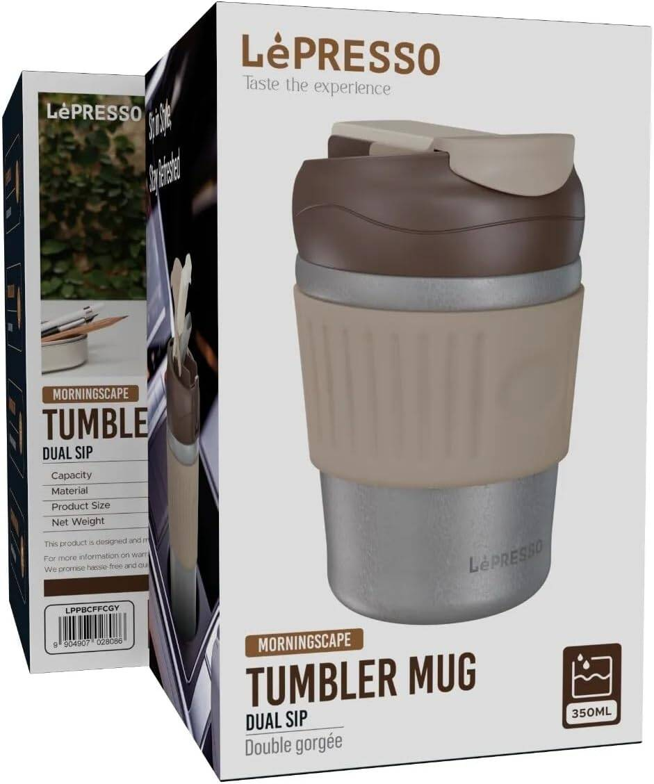 LePresso Morningscape Tumbler Mug Dual Sip