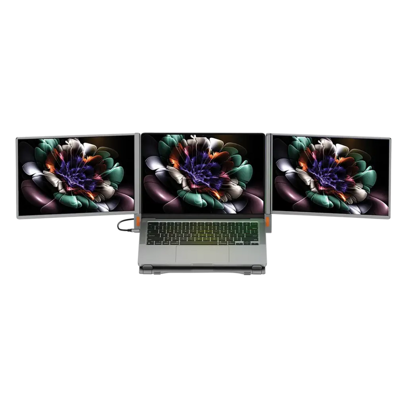 Powerology Dual Portable Monitor with MST Docking Station