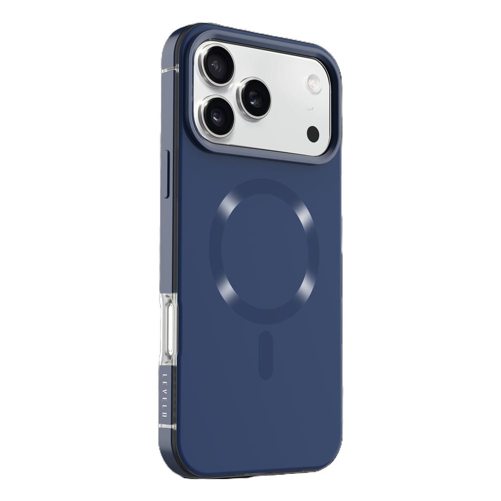Levelo Opulis Case For iPhone 17 Pro Max - Midnight Blue