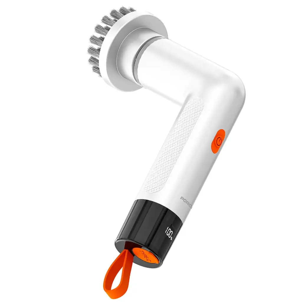 Porodo Lifestyle Mini Spin 10W Mini Electric Cleaning Brush with 5 heads