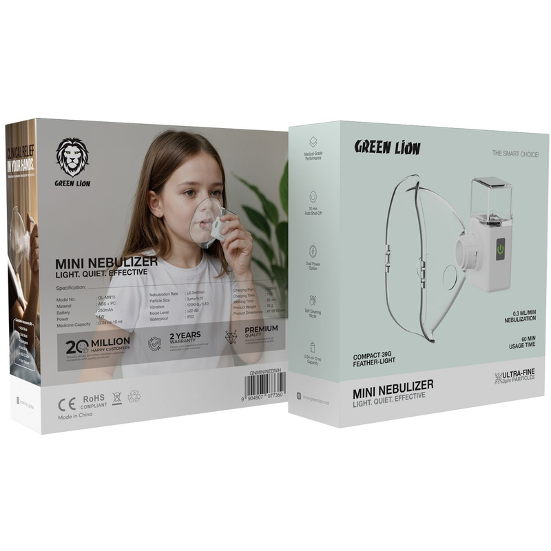 Green Lion Mini Nebulizer