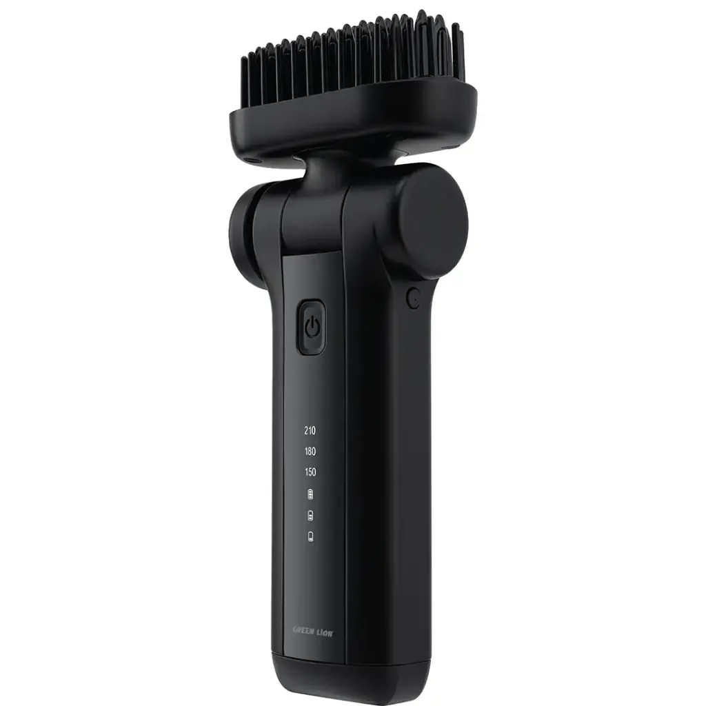 Green Lion Ultra Beard Pro Portable Beard Straightener - Black