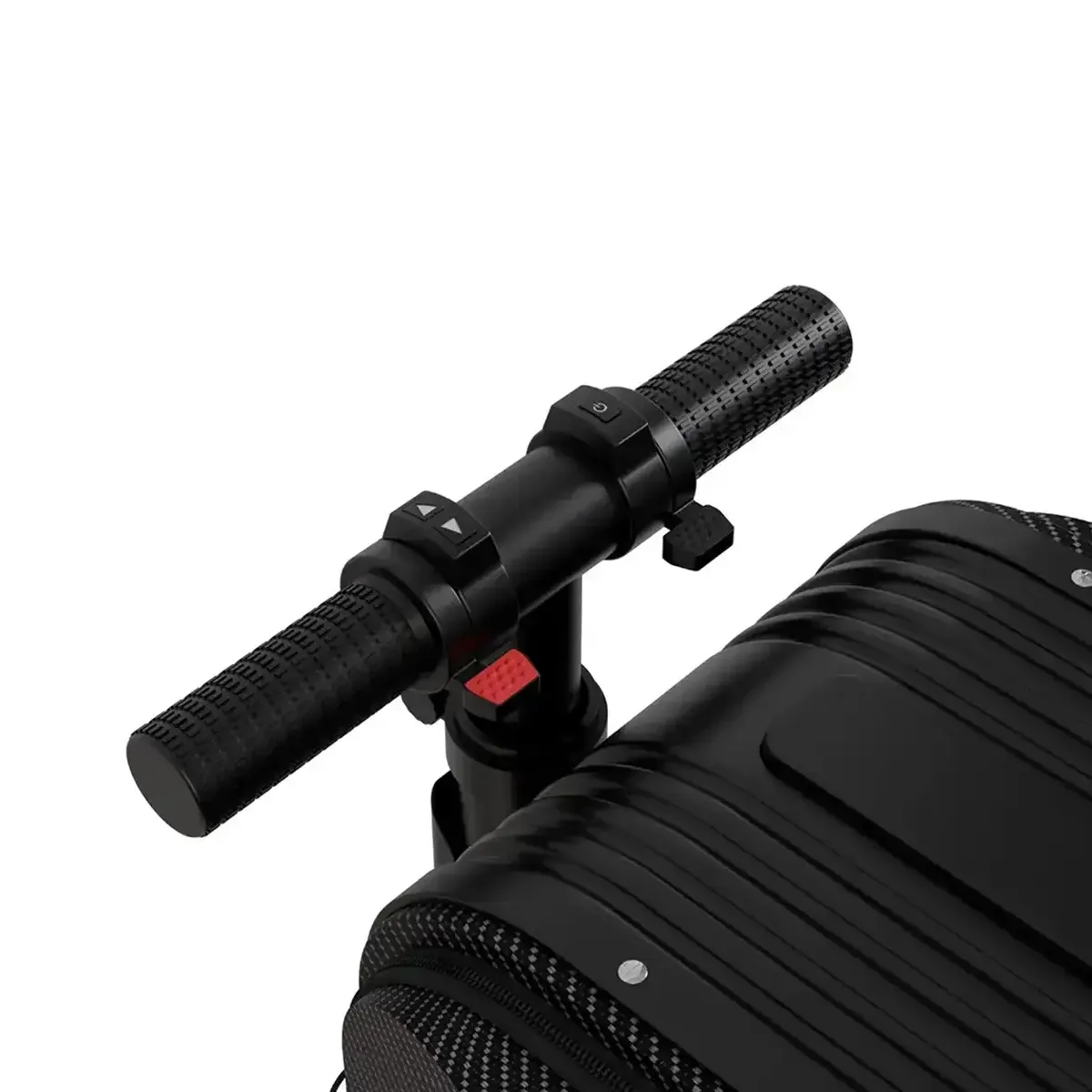 Levelo SparkE Portable Carry-On Carbon Fiber Electric Scooter Luggage - Carbon  Black