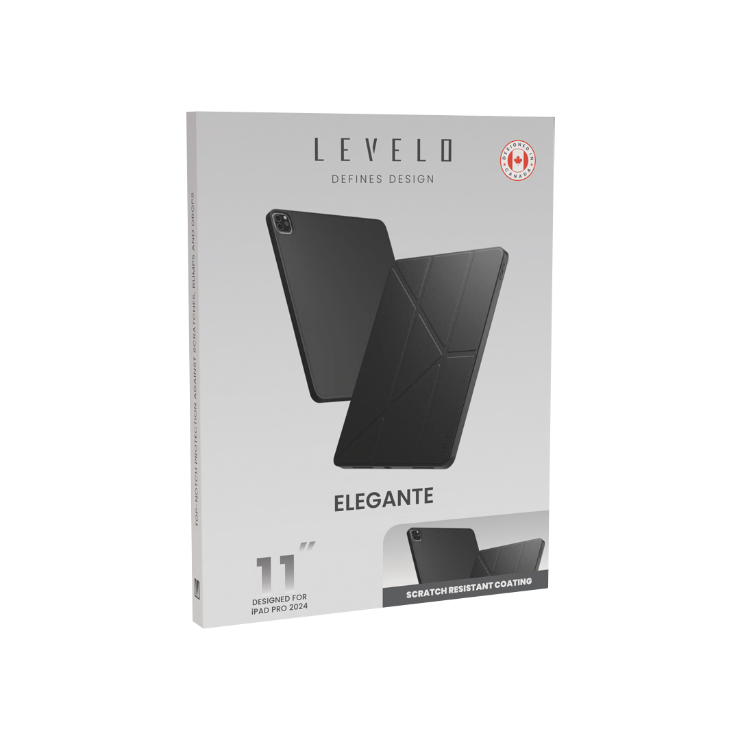 Levelo Conver Clear Back Hybrid iPad Air 11" 2024 Case
